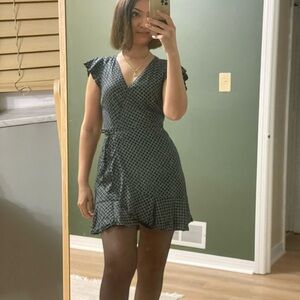 Abercrombie Black and White dress